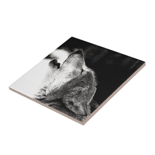 Howling Wolf Fliese (Seite)