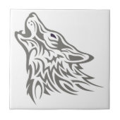 Howling Wolf Fliese (Vorderseite)