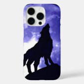 Howling Wolf & Fullmoon Case-Mate iPhone Hülle (Rückseite)