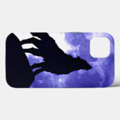 Howling Wolf & Fullmoon Case-Mate iPhone Hülle (Rückseite (Horizontal))