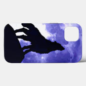 Howling Wolf & Fullmoon Case-Mate iPhone Hülle (Rückseite (Horizontal))