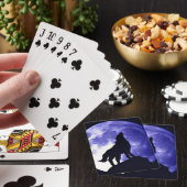 Howling Wolf & Fullmoon Spielkarten (In Situ)