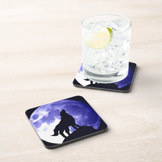 Howling Wolf & Fullmoon Untersetzer (Rechte Seite)