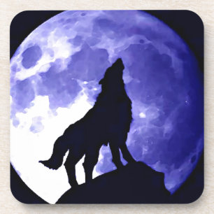 Howling Wolf & Fullmoon Untersetzer