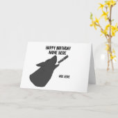 Howling Wolf Geburtstagskarte hinzufügen Karte (Gelbe Blume)