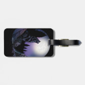 Howling Wolf Gepäckanhänger (Rückseite horizontal)