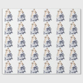 Howling Wolf Geschenkpapier (Flach)