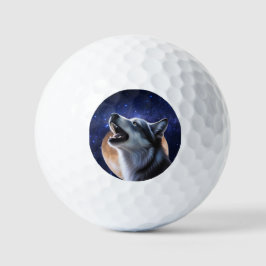 Howling Wolf Golfball