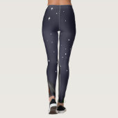 Howling Wolf (Grau) Leggings (Rückseite)