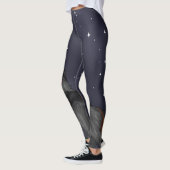 Howling Wolf (Grau) Leggings (Links)
