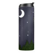 Howling Wolf (Grau) Thermosbecher (Nach links gedreht)
