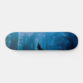 Howling Wolf in der Wildnis Skateboard (Horizontal)