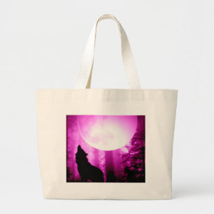 Howling Wolf Jumbo Stoffbeutel