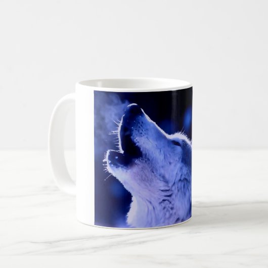 Howling Wolf Kaffeetasse (Vorderseite Links)
