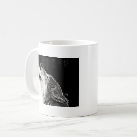 Howling Wolf Kaffeetasse (Vorderseite Links)