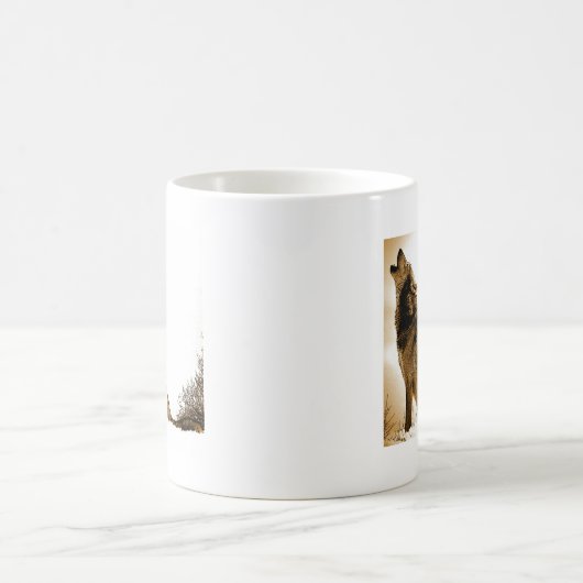 Howling Wolf Kaffeetasse (Mittel)