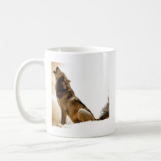 Howling Wolf Kaffeetasse (Links)