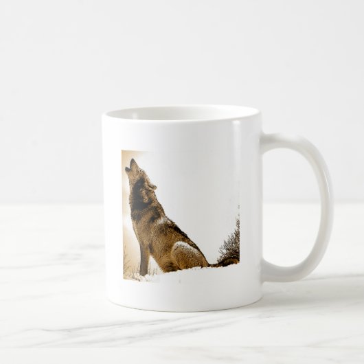 Howling Wolf Kaffeetasse (Rechts)