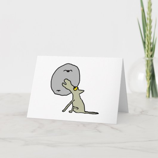 Howling Wolf Karte (Vorderseite)