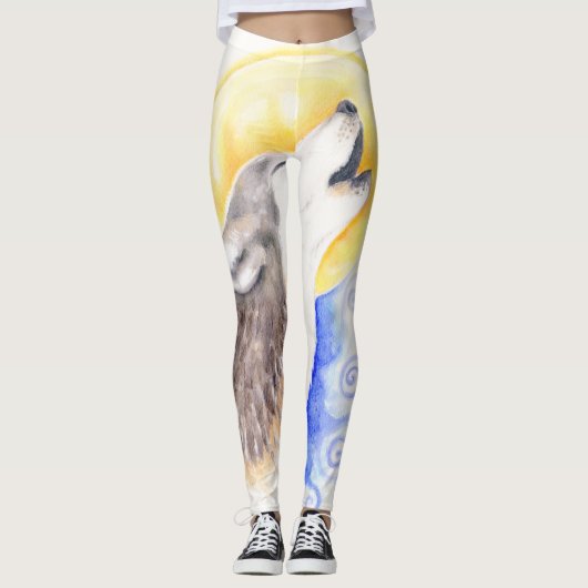 Howling Wolf Leggings (Vorderseite)