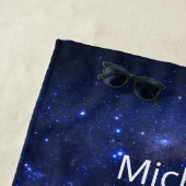 Howling Wolf Monogram Strandtuch (Beispiel)