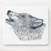 Howling Wolf Mousepad (Vorne)