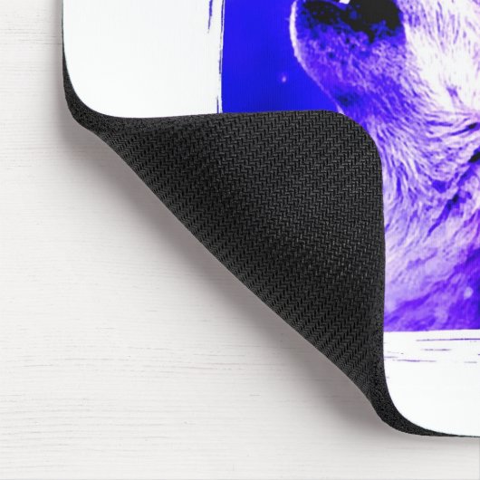 Howling Wolf Mousepad (Ecke)