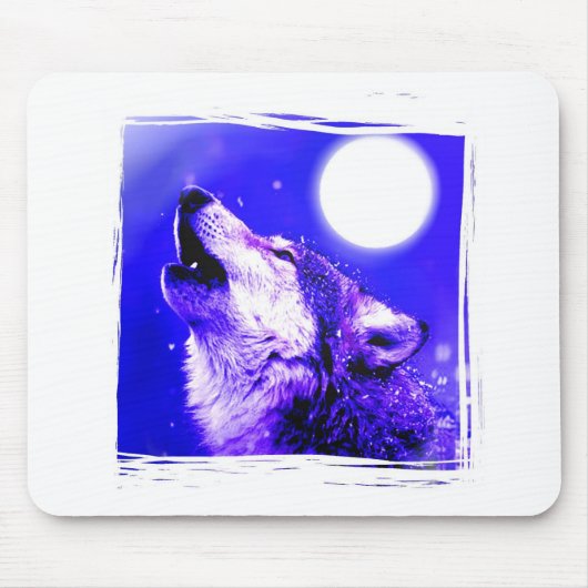 Howling Wolf Mousepad (Vorne)