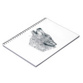 Howling Wolf Notizblock (Linke Seite)