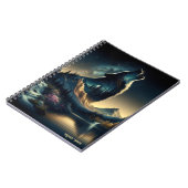 Howling Wolf Notizblock (Linke Seite)