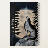 Howling Wolf Notizblock (Rückseite)