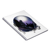 Howling Wolf Notizblock (Rechte Seite)