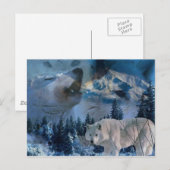 Howling Wolf Pack Postkarte (Vorne/Hinten)