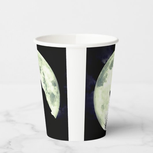 Howling Wolf Pappbecher (Links)