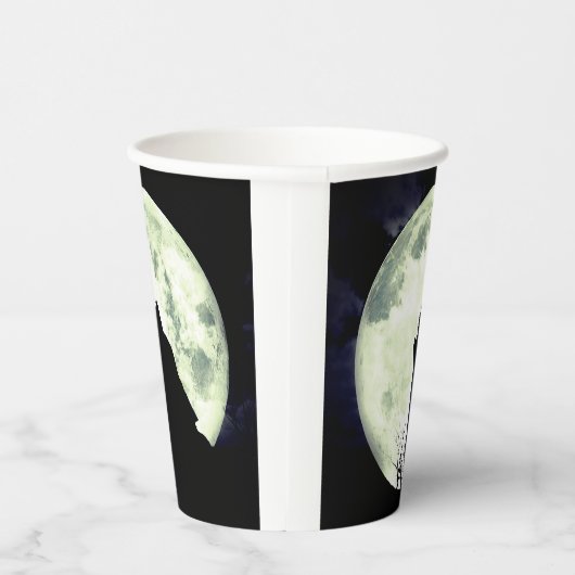 Howling Wolf Pappbecher (Rechts)