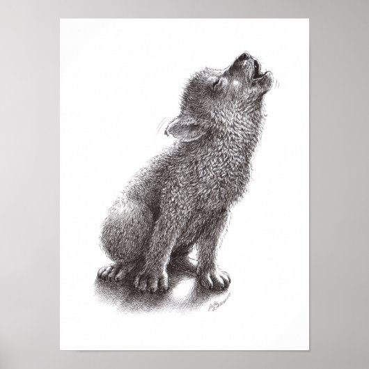 Howling Wolf Poster (Vorne)