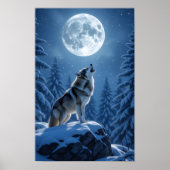 Howling Wolf Poster (Vorne)