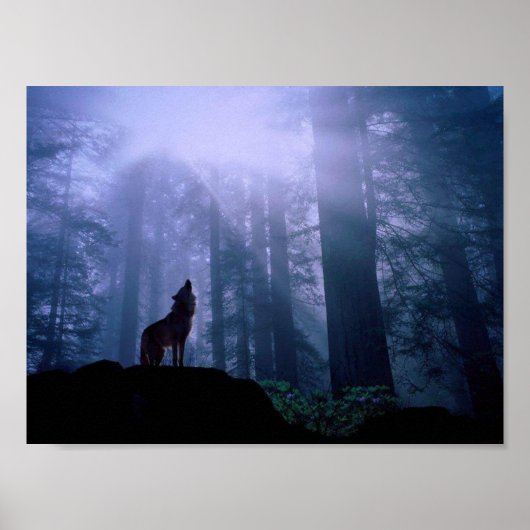 Howling Wolf Poster (Vorne)