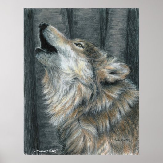 Howling Wolf Poster (Vorne)