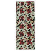 Howling Wolf Quilt Geschenktüte Für Weinflaschen (Rückseite)