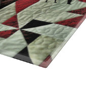 Howling Wolf Quilt Schneidebrett (Ecke)