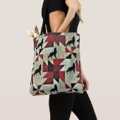 Howling Wolf Quilt Tasche (Von Nahem)