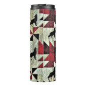 Howling Wolf Quilt Thermosbecher (Rückseite)