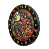 Howling Wolf repräsentiert Freiheit und Power Dartscheibe (Vorderseite rechts)