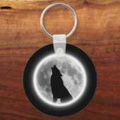 Howling Wolf Schlüsselanhänger (Vorderseite)