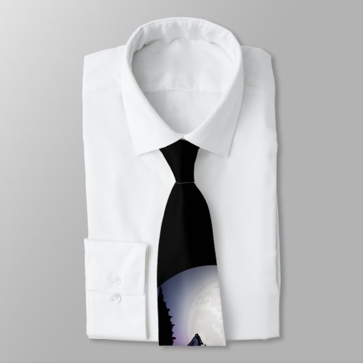 Howling Wolf (Signature Design) Krawatte (Gebunden)