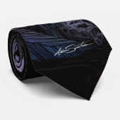 Howling Wolf (Signature Design) Krawatte (Gerollt)