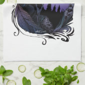 Howling Wolf (Signature Design) Küchentuch (Gefaltet)