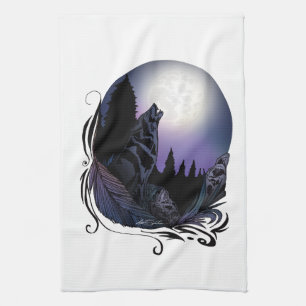 Howling Wolf (Signature Design) Küchentuch