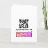 Howling Wolf Silhouette Beileid für den Verlust vo Karte (Rückseite)